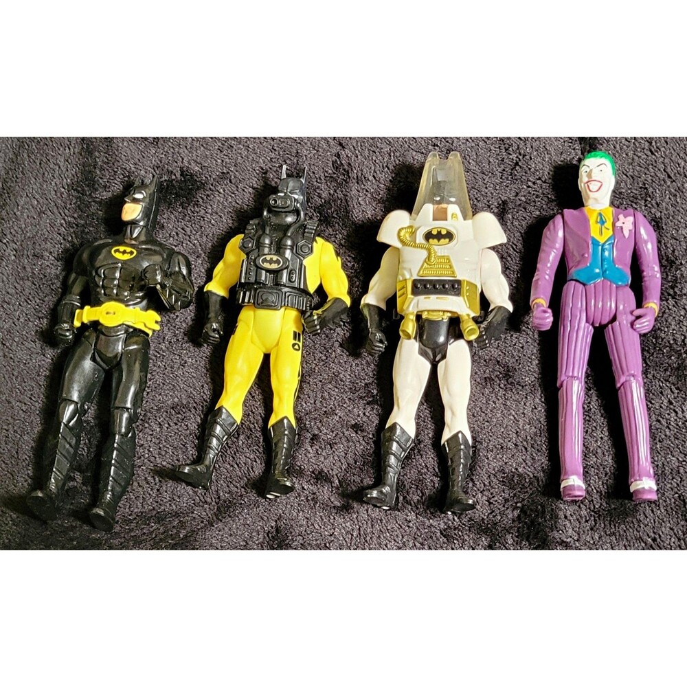 DC Comics Batman & Joker Action Figure Mixed Lot of 4